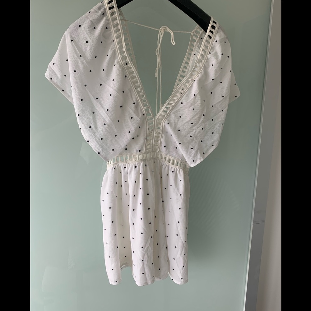 Harper & Me white Romper M